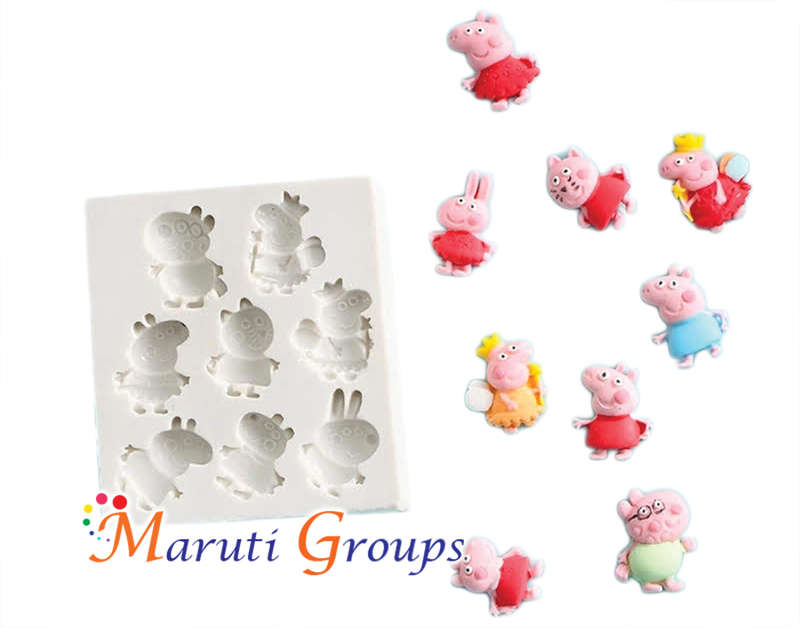 Peppa Pig Silicone Mould