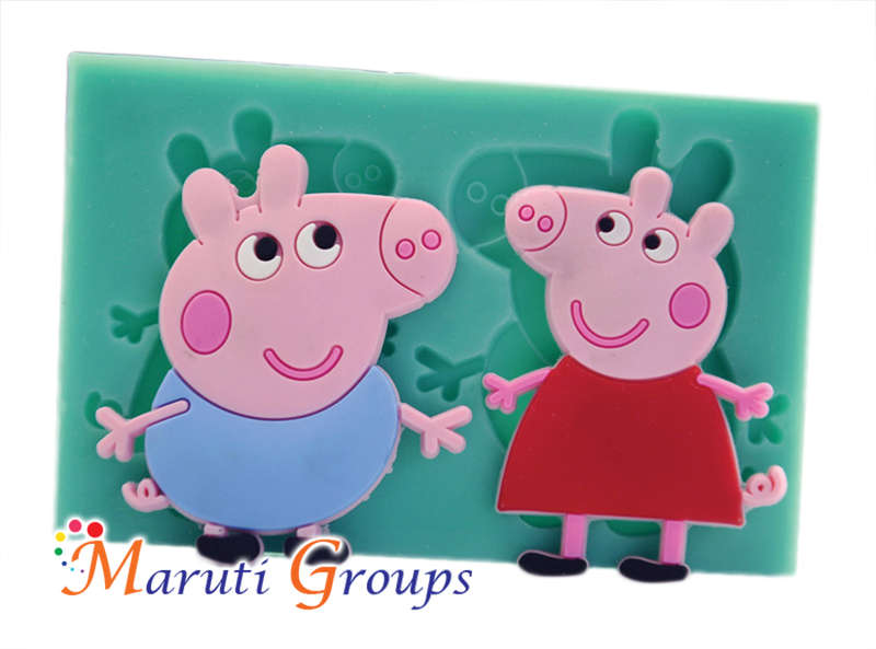 Peppa Pig Silicone Mould