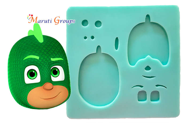 PJ Masks Build It/ Assemble It Silicone Mould - Gekko