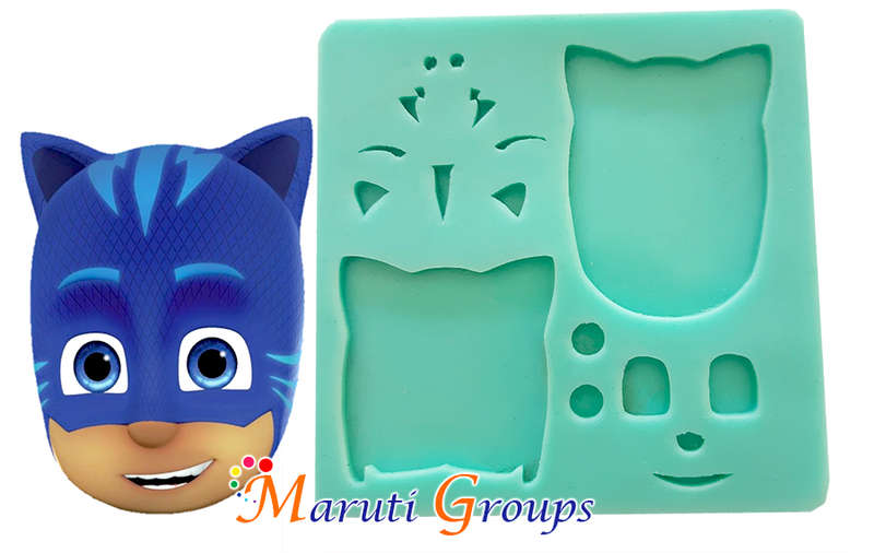 PJ Masks Build It/ Assemble It Silicone Mould - Catboy