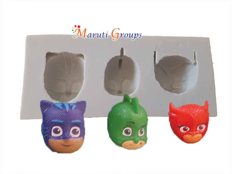 PJ Masks Silicone Mould