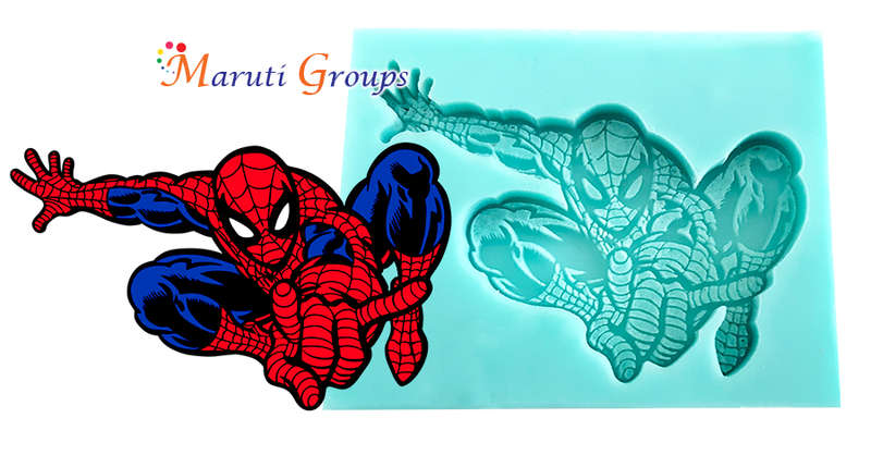 Spiderman Avengers Silicone Mould