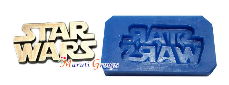 Star Wars Logo Silicone Mould