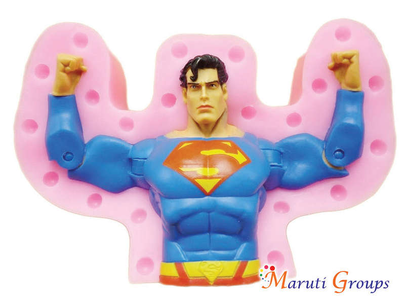3D Superman Justice League Silicone Mould