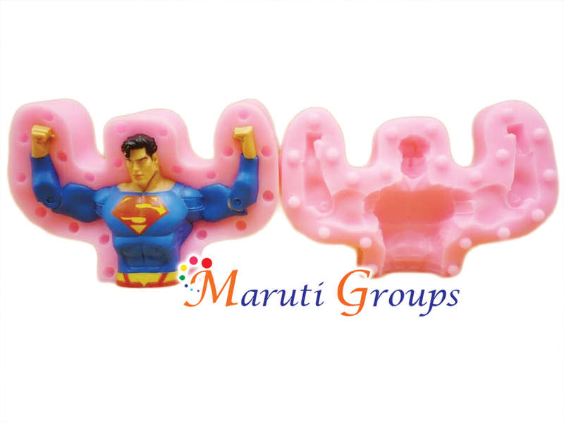 3D Superman Justice League Silicone Mould