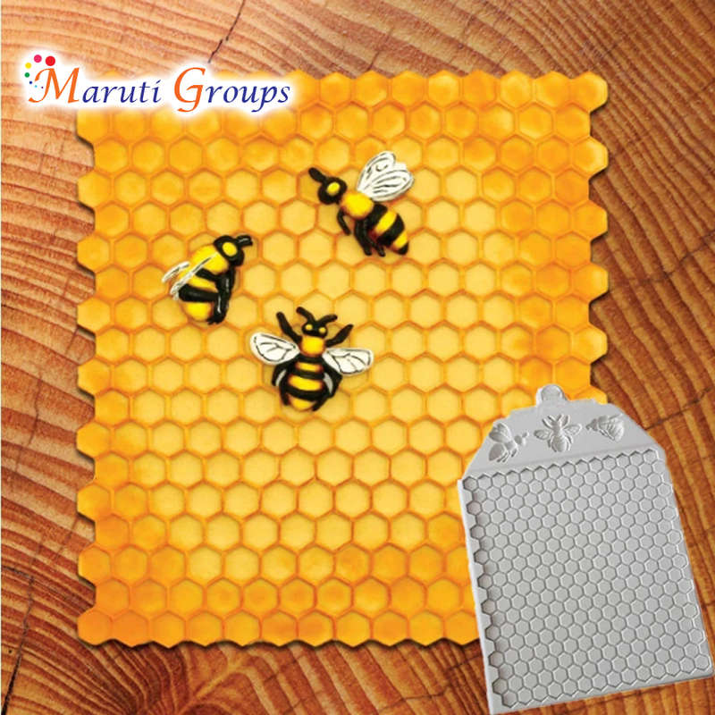 Bee Honeycomb  Silicone Mould