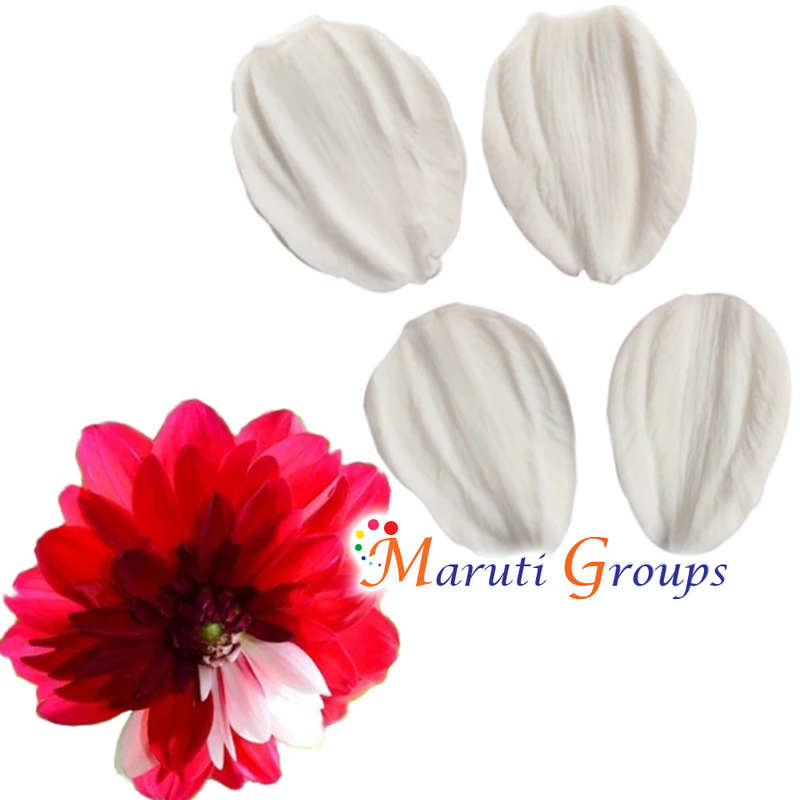 Dahlia Petals Flower Silicone Mould