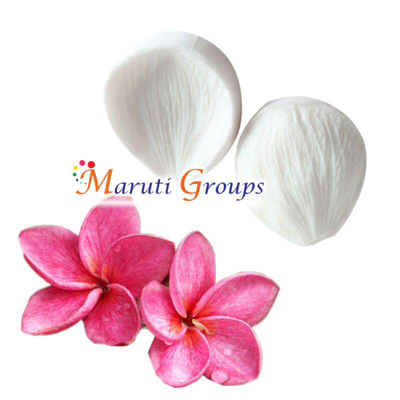 Plumeria Petals Flower Silicone Mould