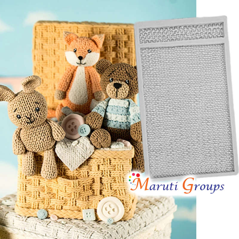 Wool/Knit Silicone Mould