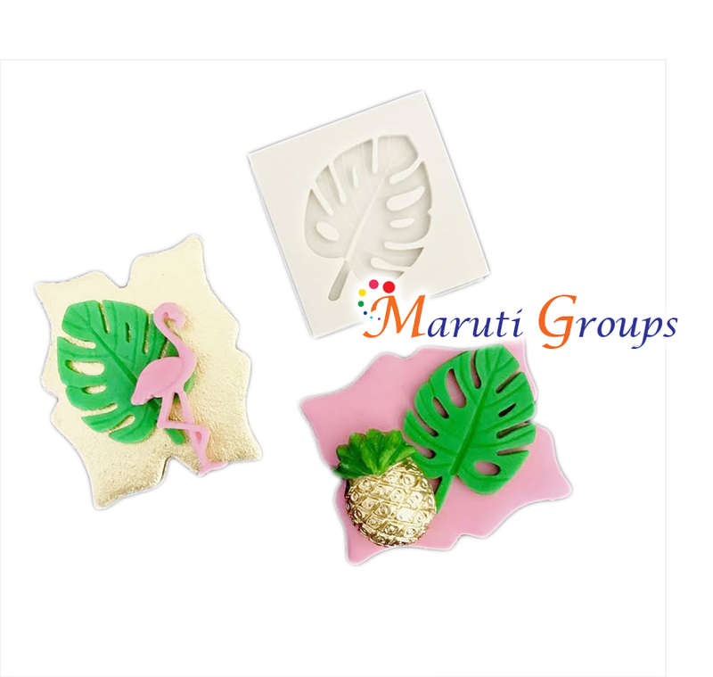 Tropical Beach Leaves Silicone Mould
