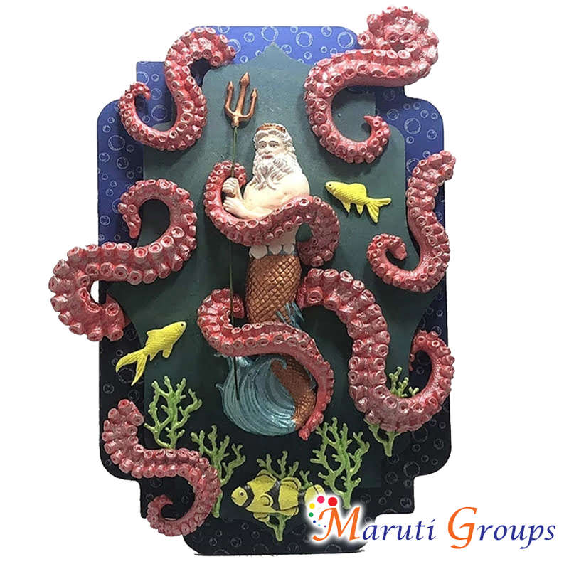 Mermaid King / Neptune Silicone Mould