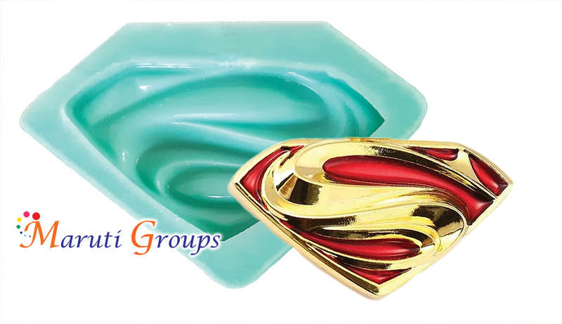 Superman Justice League Logo Silicone Mould