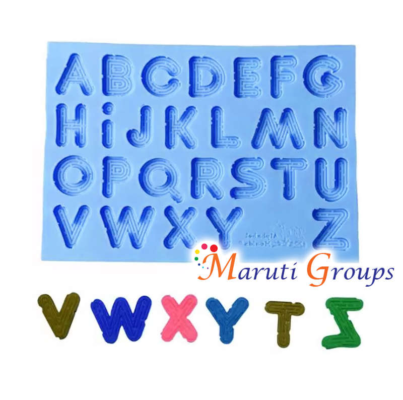 ABC/ Alphabet Silicone Mould