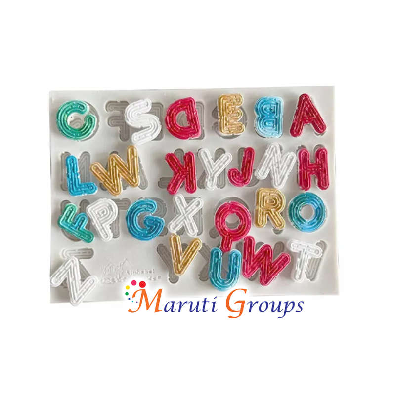 ABC/ Alphabet Silicone Mould