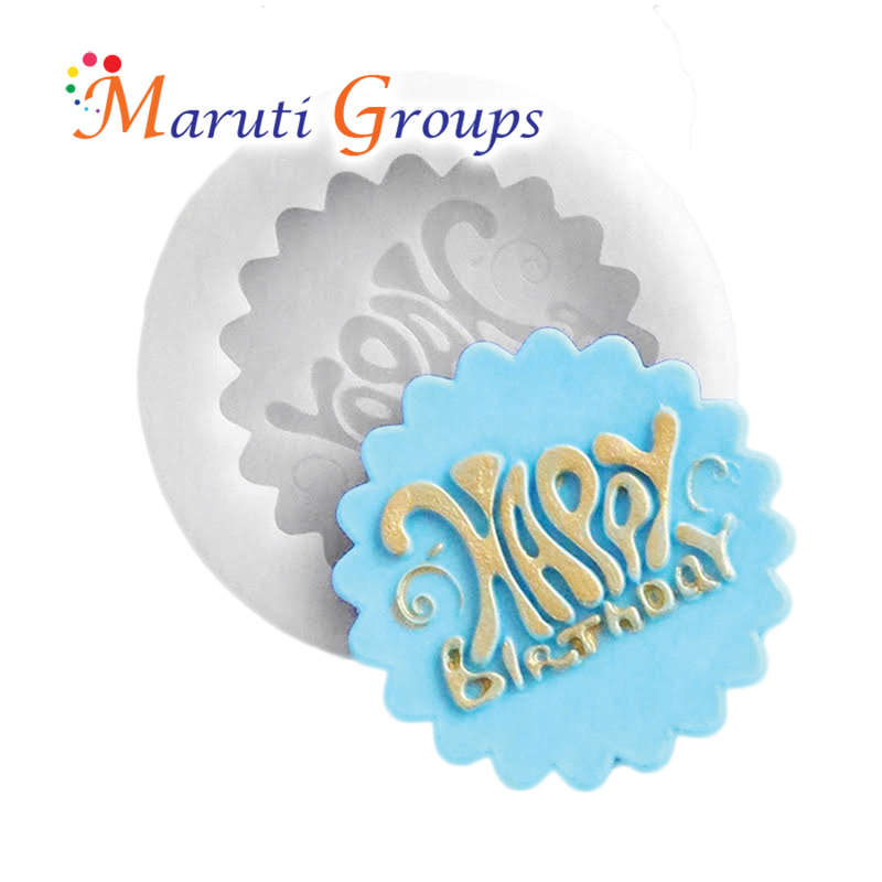 Happy Birthday Silicone Mould