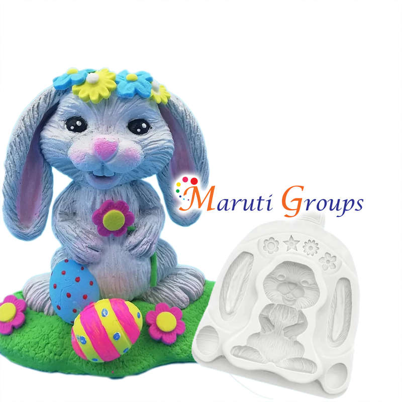 Easter Rabbit Silicone Mould