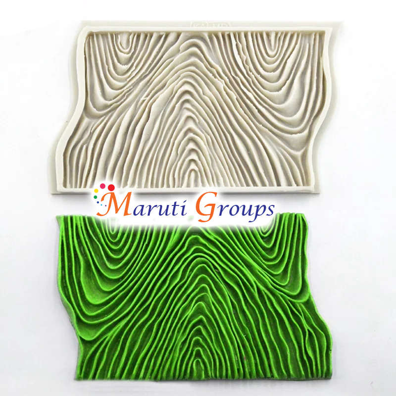 Wood Ruffle Silicone mould