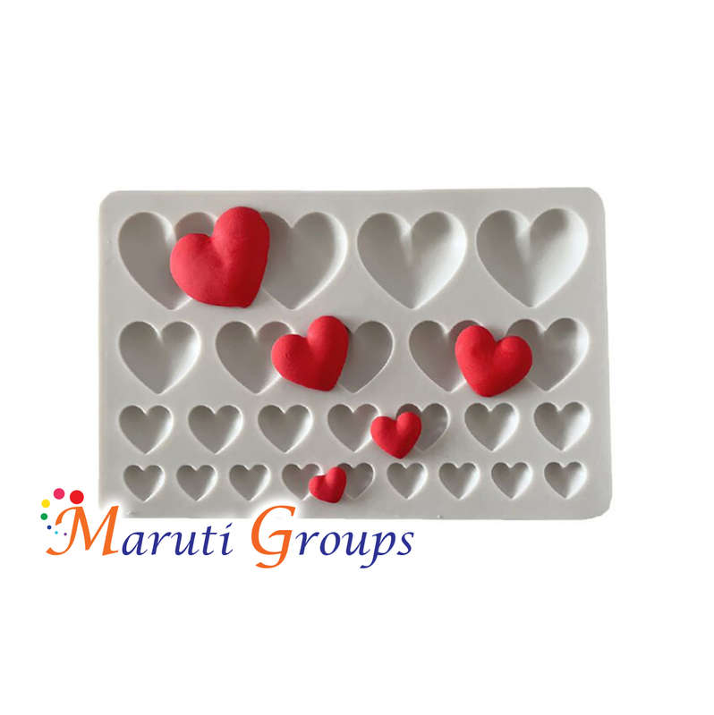 Heart Mat / Silicone Mould
