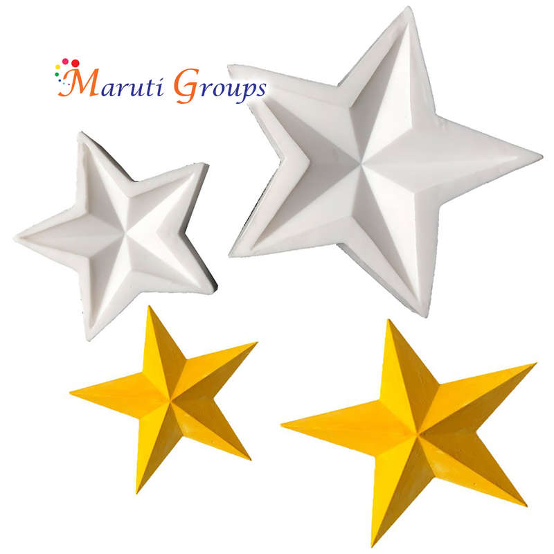 Big Stars Silicone Mould