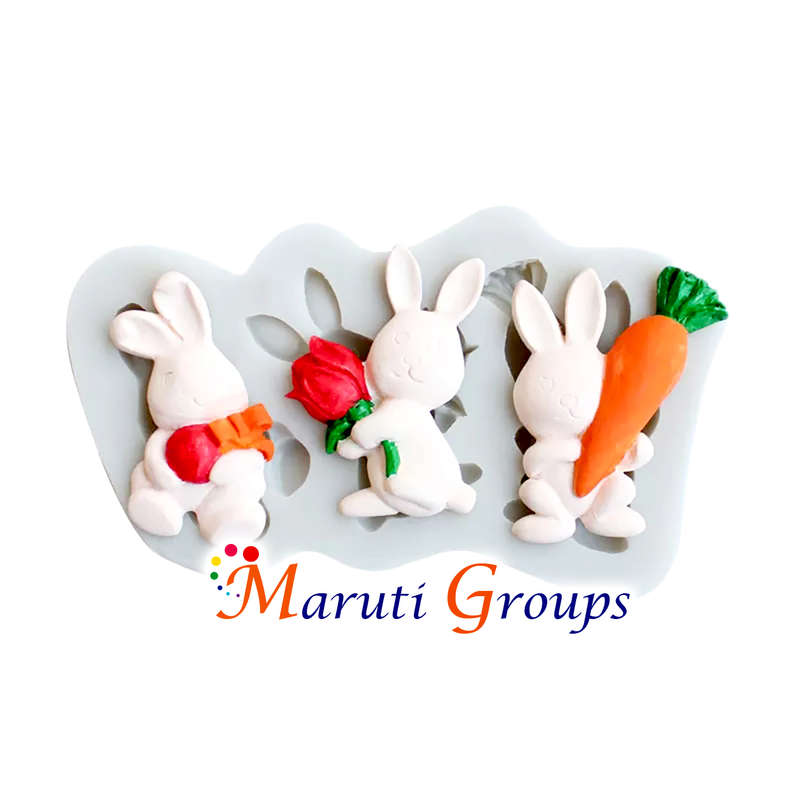 Rabbit / Easter Bunny Silicone Mould