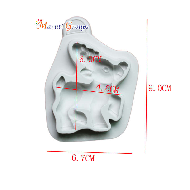Christmas - Reindeer Silicone Mould