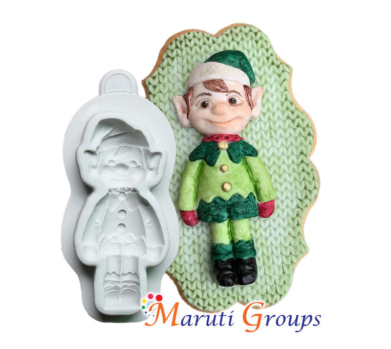Christmas - Elf Silicone Mould