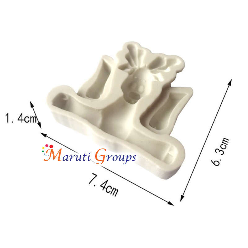 Christmas - Reindeer Silicone Mould