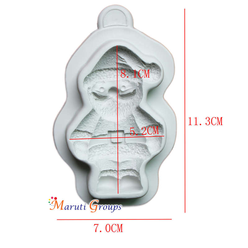 Christmas - Santa Silicone Mould