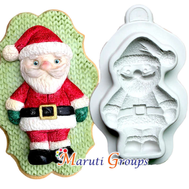 Christmas - Santa Silicone Mould