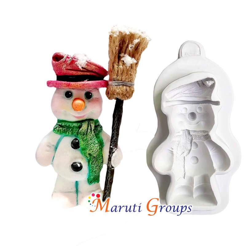 Christmas - Snowman Silicone Mould