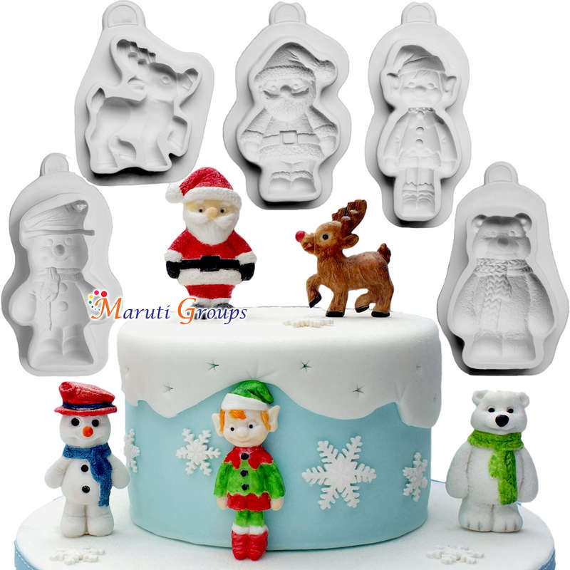Christmas - Reindeer Silicone Mould