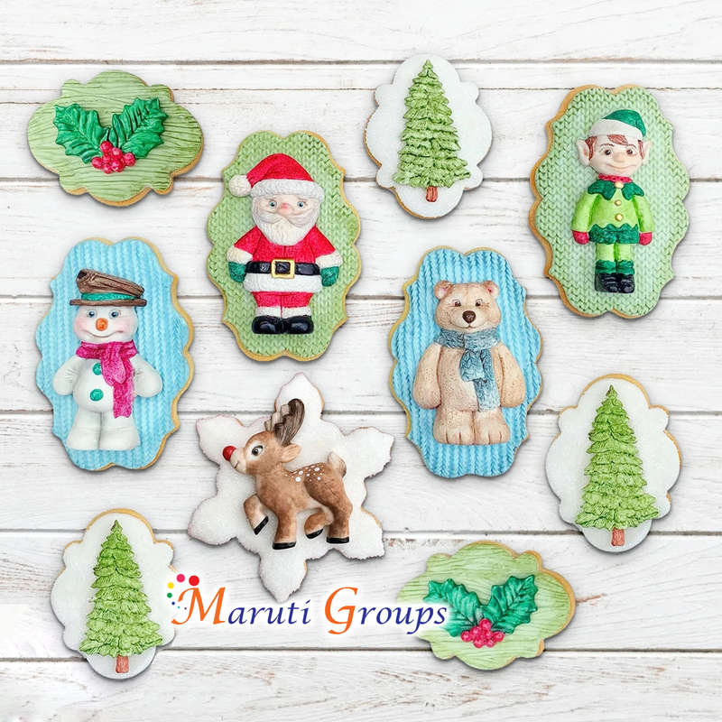 Christmas - Reindeer Silicone Mould