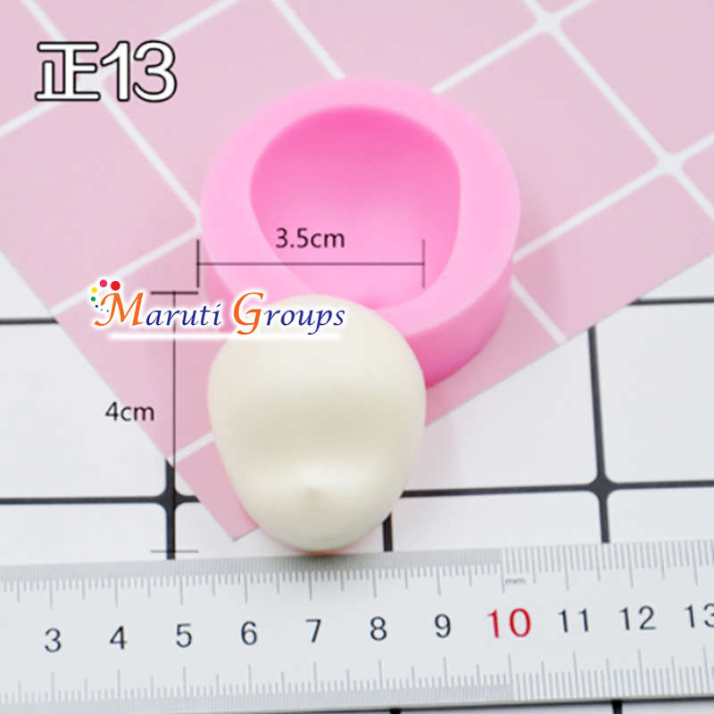Human Face/ Doll Face Silicone Mould - Type 13