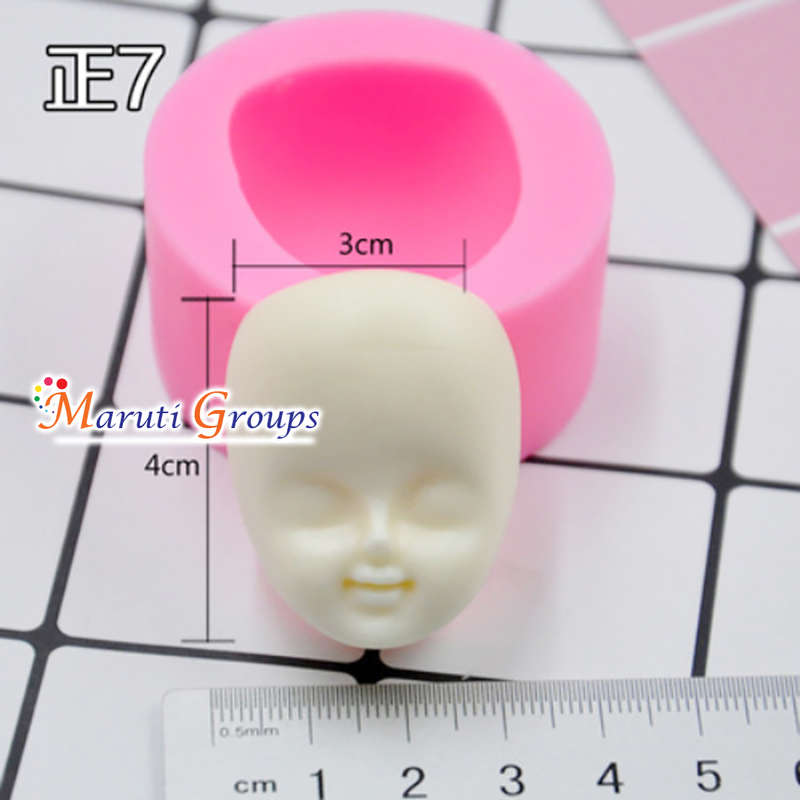 Human Face/ Doll Face Silicone Mould - Type 7