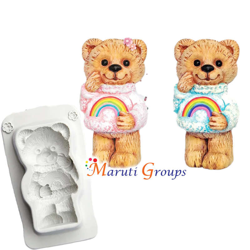 Teddy Bear Silicone Mould