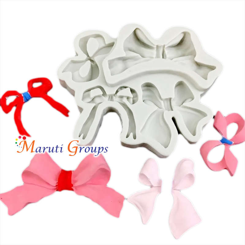 Bow Drape Border Silicone Mould