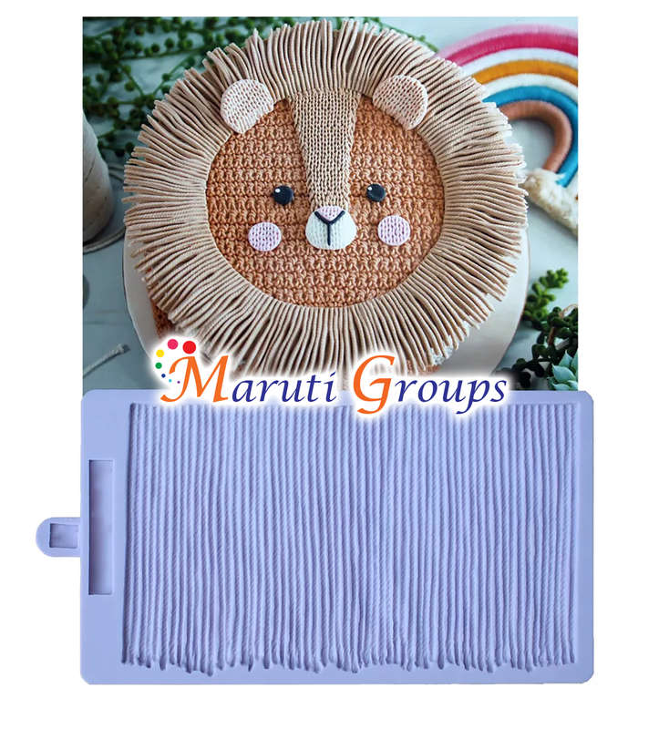 Knitted Fringe Silicone Mould