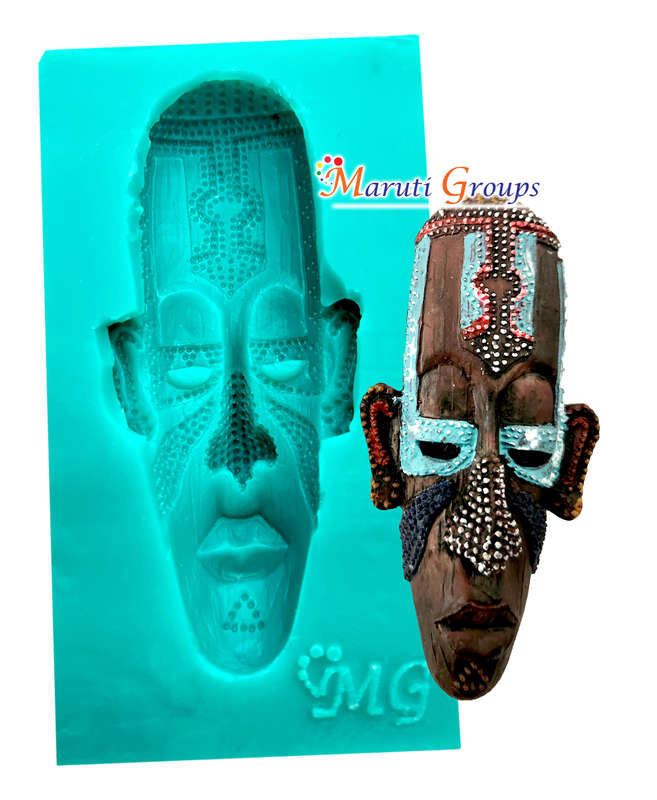 Traditional African Face Mask Silicone Mould