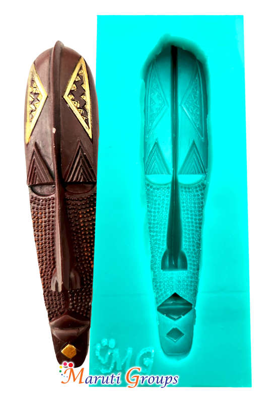 Traditional African Face Mask Silicone Mould