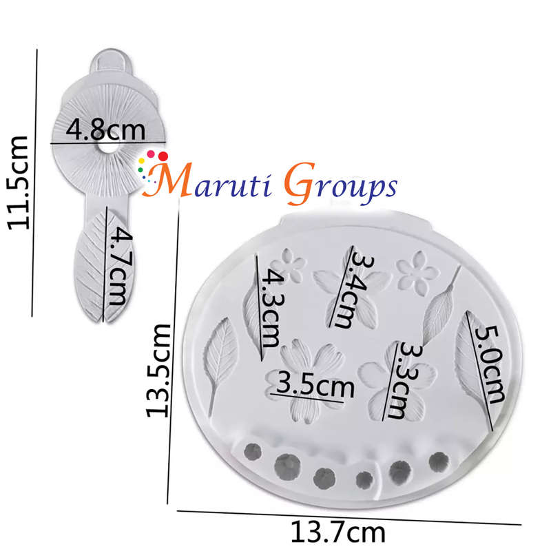 Blossoms & Veiner Silicone Mould