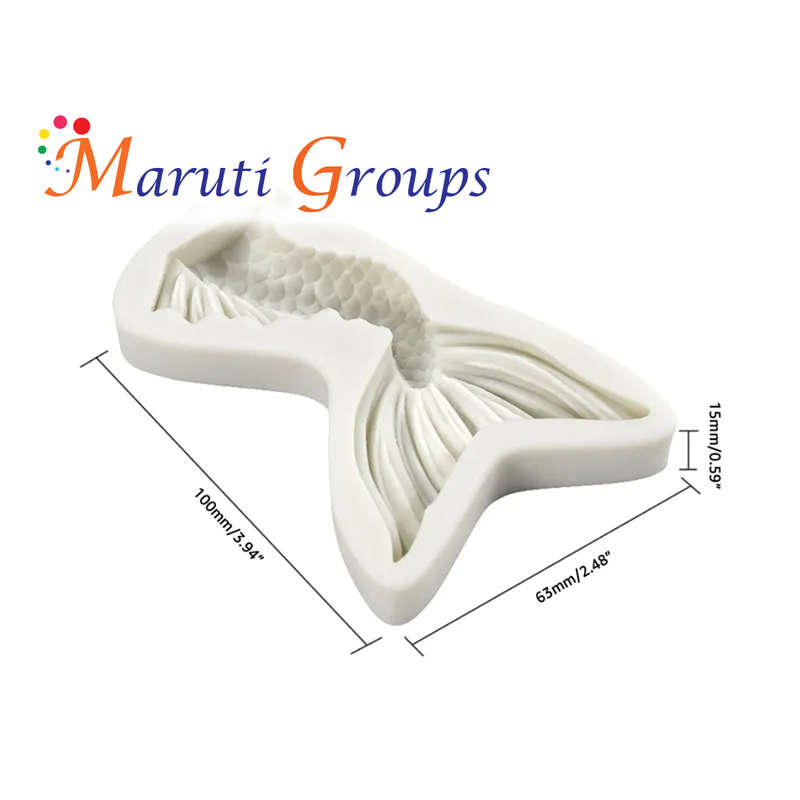 Mermaid tail Silicone Mould
