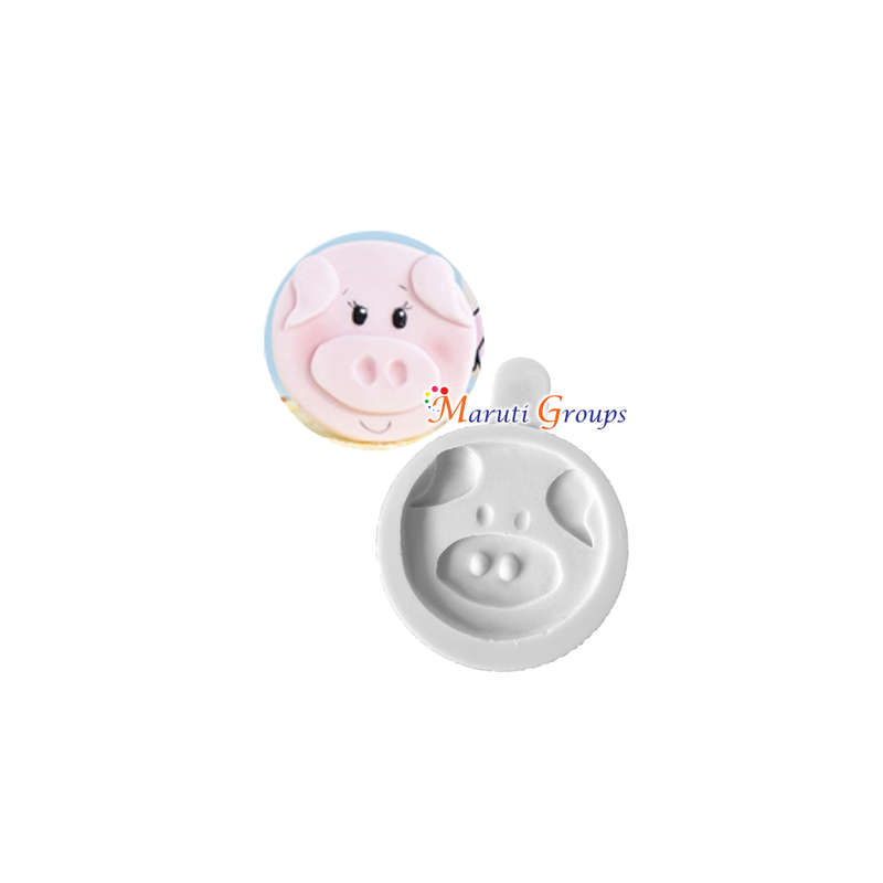 Pig Farm Animals Silicone Mould