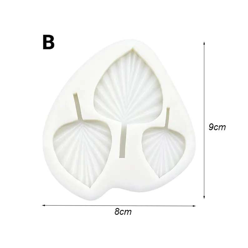 Palm Spear Leaf / Leaves Silicone Mould - Small