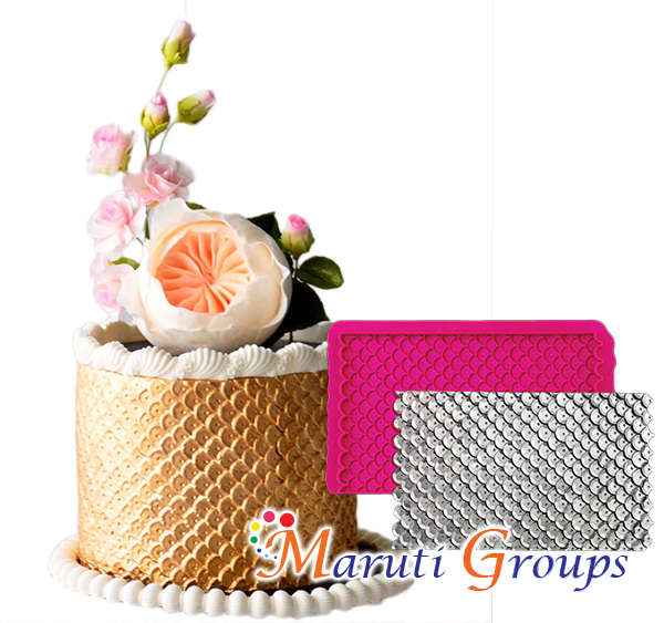 Symmetrical Sequin Silicone Mould