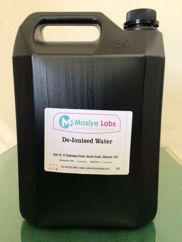Deionised Water 5L