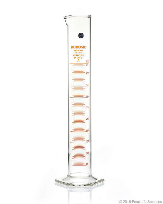 Measuring Cylinders Glass 500ml