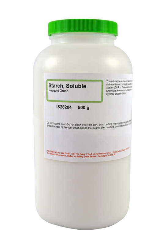 Soluble Starch  ( C6H10O5)n 500g AR