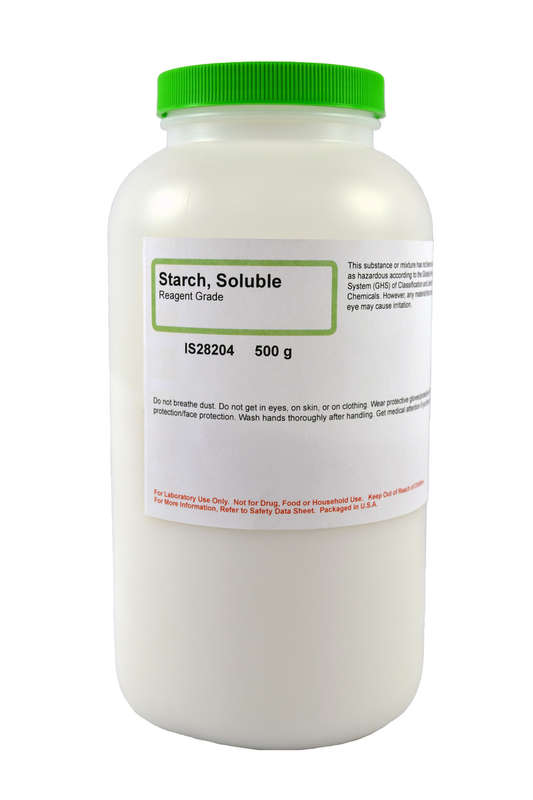 Soluble Starch  ( C6H10O5)n 500g AR