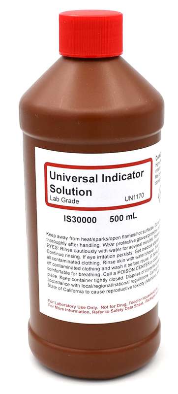 Universal Indicator Solution 500ml