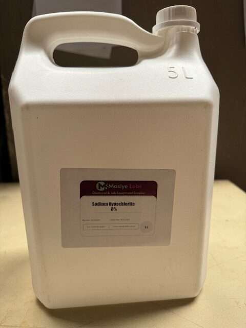 Sodium Hypochlorite 8%, 5L